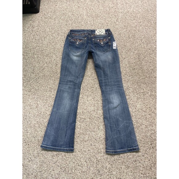 28 Miss Me Low Rise Embellished Signature Boot - Picture 5 of 9